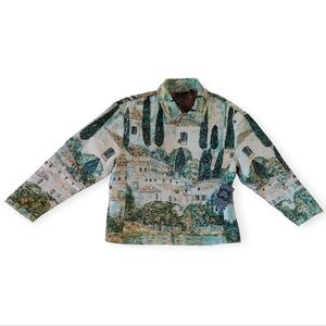 Rebel Vengeance Kirche In Cassone Scenic Tapestry Statement Jacket